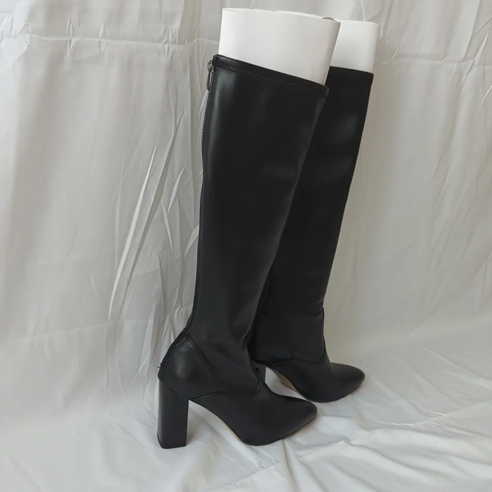 Franco Sarto Katherine Knee High Black Boots